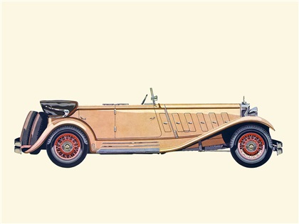 Maybach Zeppelin - Illustrated by Hans A. Muth